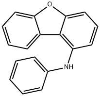 1-Dibenzofuranamine, N-phenyl- Struktur