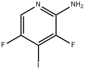 3,5-Difluoro-4-iodopyridin-2-amine Struktur