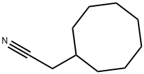 Cyclooctaneacetonitrile Struktur