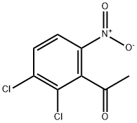 Ethanone, 1-(2,3-dichloro-6-nitrophenyl)- Struktur