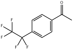 4’-(Pentafluoroethyl)acetophenone Struktur