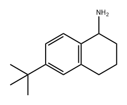 6-tert-butyl-1,2,3,4-tetrahydronaphthalen-1-amine Struktur