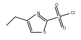 2-Thiazolesulfonyl chloride, 4-ethyl- Struktur