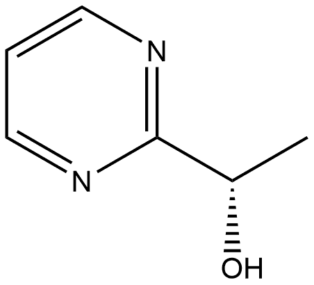 (1S)-1-pyrimidin-2-ylethanol Struktur