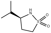 Isothiazolidine, 3-(1-methylethyl)-, 1,1-dioxide, (3S)- Struktur