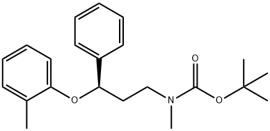 Carbamic acid, methyl[3-(2-methylphenoxy)-3-phenylpropyl]-, 1,1-dimethylethyl ester, (R)- (9CI)