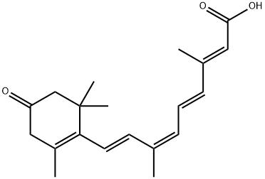 Retinoic acid, 3-oxo-, 9-cis- Struktur