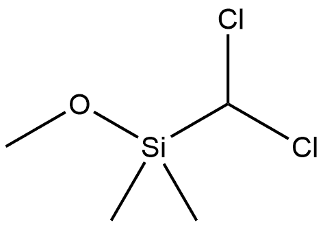 Silane, (dichloromethyl)methoxydimethyl- Struktur