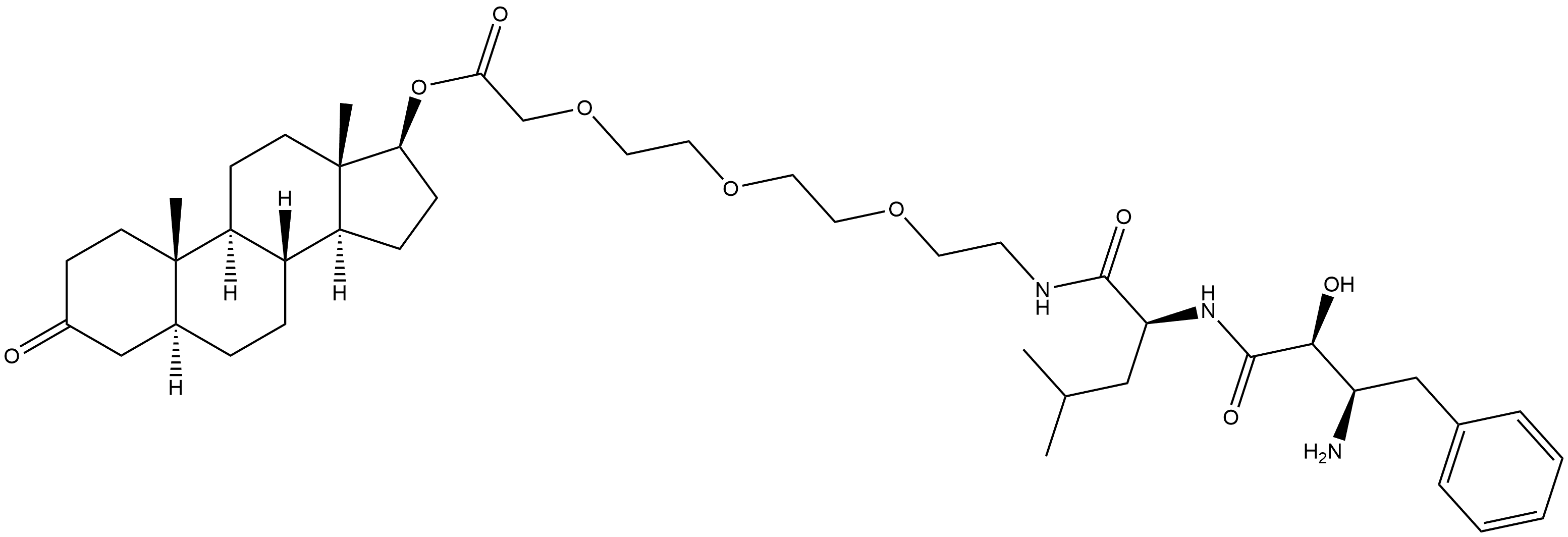 PROTAC AR Degrader-4 Struktur