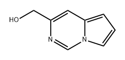 Pyrrolo[1,2-c]pyrimidine-3-methanol Struktur