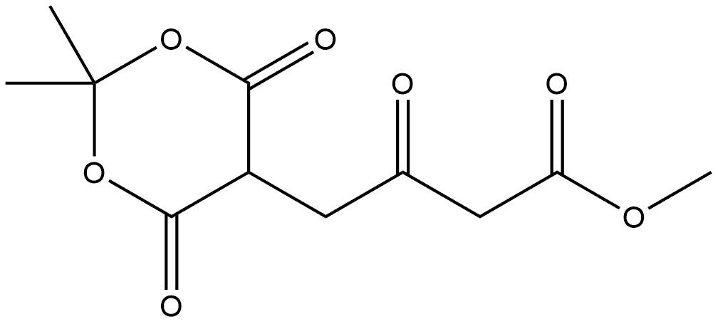 1,3-Dioxane-5-butanoic acid, 2,2-dimethyl-β,4,6-trioxo-, methyl ester