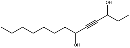 4-Tridecyne-3,6-diol Struktur