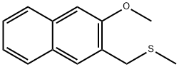 Naphthalene, 2-methoxy-3-[(methylthio)methyl]-