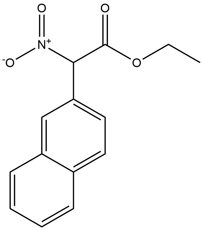 2-Naphthaleneacetic acid, α-nitro-, ethyl ester