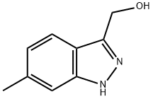 1H-Indazole-3-methanol, 6-methyl- Struktur