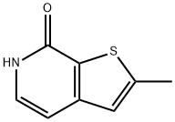 2-Methylthieno[2,3-c]pyridin-7(6H)-one Struktur