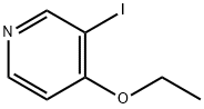 Pyridine, 4-ethoxy-3-iodo- Struktur