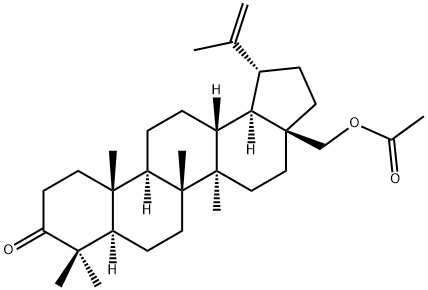 化合物 3-OXOBETULIN ACETATE 結(jié)構(gòu)式