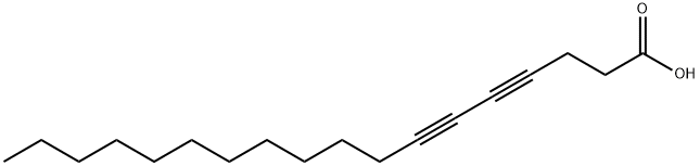 4,6-Octadecadiynoic acid Struktur