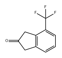 2H-Inden-2-one, 1,3-dihydro-4-(trifluoromethyl)- Struktur