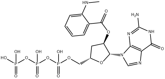 2'-Mant-3'-dGTP Struktur