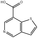 Thieno[3,2-c]pyridine-7-carboxylic acid Struktur