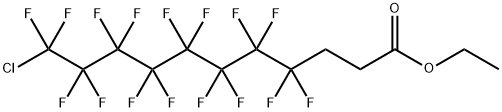 Undecanoic acid, 11-chloro-4,4,5,5,6,6,7,7,8,8,9,9,10,10,11,11-hexadecafluoro-, ethyl ester