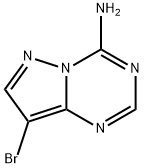 8-bromopyrazolo[1,5-a][1,3,5]triazin-4-amine Struktur