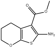 methyl 6-amino-2h,3h,4h-thieno[2,3-b]pyran-5-carboxylate Struktur