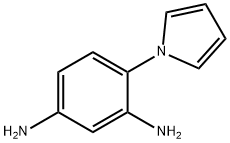 4-(1H-Pyrrol-1-yl)-1,3-benzenediamine Struktur