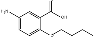 Benzoic acid, 5-amino-2-butoxy- Struktur