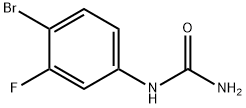 4-Bromo-3-fluorophenylurea Structure