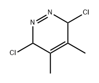 Pyridazine, 3,6-dichloro-3,6-dihydro-4,5-dimethyl- Struktur