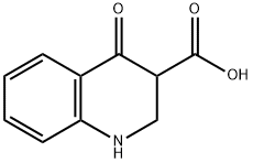 4-oxo-1,2,3,4-tetrahydroquinoline-3-carboxylic acid Struktur