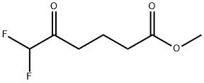 Methyl 6,6-difluoro-5-oxohexanoate Struktur