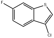 Benzo[b]thiophene, 3-chloro-6-fluoro- Struktur