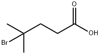 4-bromo-4-methylpentanoic acid Struktur