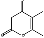 2H-Pyran-2,4(3H)-dione, 5,6-dimethyl- Struktur