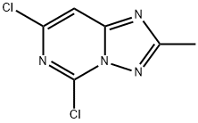 5,7-Dichloro-2-methyl-[1,2,4]triazolo[1,5-c]pyrimidine Struktur