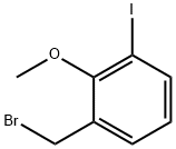 3-Iodo-2-methoxybenzyl bromide Structure