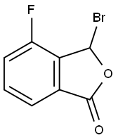 3-Bromo-4-fluorophthalide Struktur