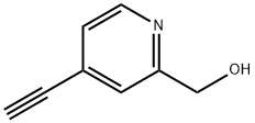 2-Pyridinemethanol, 4-ethynyl- Struktur