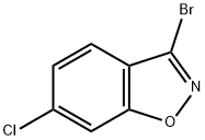 1,2-Benzisoxazole, 3-bromo-6-chloro- Struktur