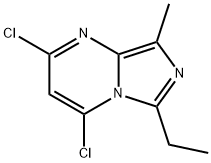 2,4-DICHLORO-6-ETHYL-8-METHYLIMIDAZO[1,5-A]PYRIMIDINE Struktur