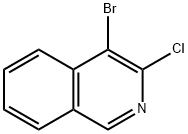 Isoquinoline, 4-bromo-3-chloro- Struktur