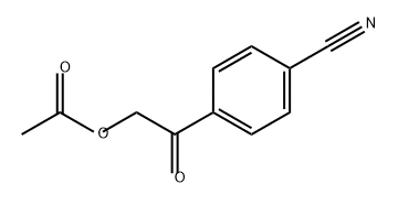 Benzonitrile, 4-[2-(acetyloxy)acetyl]-