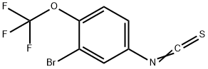 3-Bromo-4-(trifluoromethoxy)phenylisothiocyanate Struktur