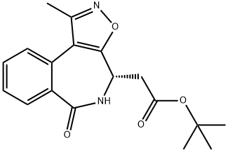 4H-Isoxazolo[5,4-d][2]benzazepine-4-acetic acid, 5,6-dihydro-1-methyl-6-oxo-, 1,1-dimethylethyl ester, (4S)- Struktur