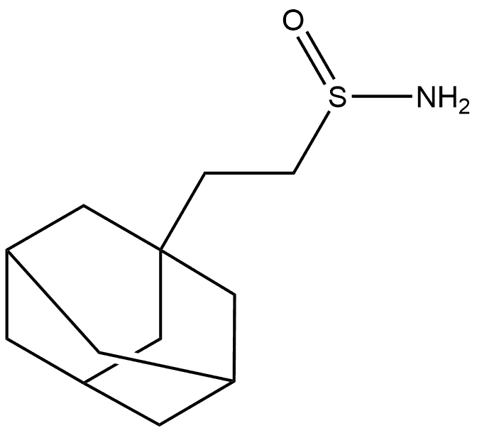 Tricyclo[3.3.1.13,7]decane-1-ethanesulfinamide Struktur