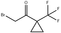 Ethanone, 2-bromo-1-[1-(trifluoromethyl)cyclopropyl]- Struktur